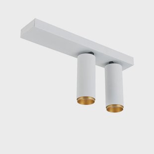 LOOM DESIGN - X-Beam plafondlamp Double White/Gold