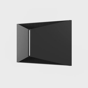 LOOM DESIGN - X wandlamp IP65 Zwart