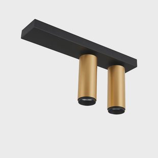 LOOM DESIGN - X-Beam plafondlamp Double Gold/Black