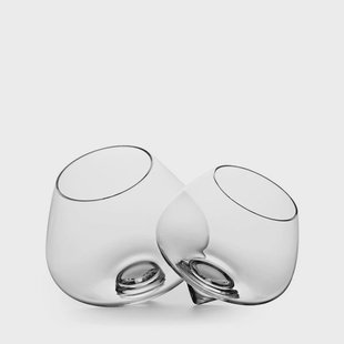 Normann Copenhagen - Cognac Drinkglas 2 pcs. Glass