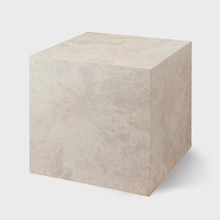 MATER - Cube Tafel Wood Waste Grey