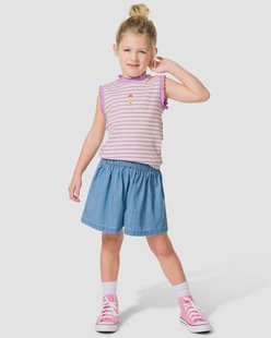 HEMA Kinderskort Denim Lichtblauw (lichtblauw) HEMA Kinderskort Denim Lichtblauw (lichtblauw)