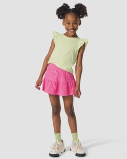 HEMA Kinderskort Rib Jersey Roze (roze) HEMA Kinderskort Rib Jersey Roze (roze)