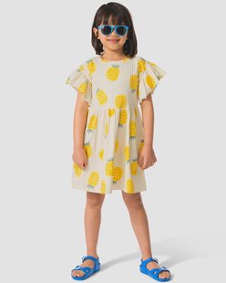 HEMA Kinderjurk Ananas Ecru (ecru) HEMA Kinderjurk Ananas Ecru (ecru)