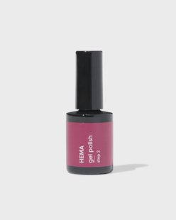 HEMA Gel nagellak 57 plum red (donkerrood)
