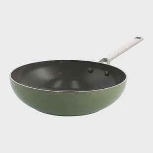 BK Sublime Wokpan Ø 28 cm - Olijfgroen