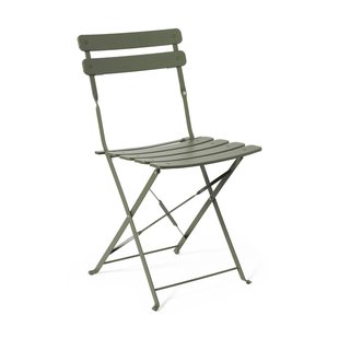 Inklapbare bistrostoel Corfu - groen - 82x46.5x42 cm