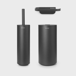 Brabantia Mindset Toiletset 3-delig Mineral Infinite Grey