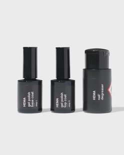 HEMA Base and topcoat gel polish set