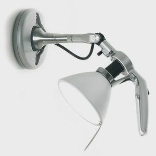 Luceplan Fortebraccio wandlamp 1-arm metaal