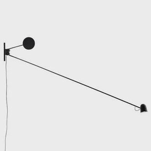 Luceplan Counterbalance wandlamp LED zwart