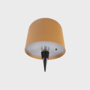 Leitmotiv - Bottle Lamp Cone Hat LED - Okergeel
