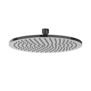 Hoofddouche IVY Medium 30 cm Anti-Kalk Nozzels Zwart Chroom PVD