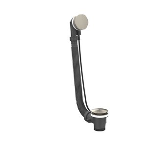 Badoverloopset IVY Geborsteld Nickel PVD