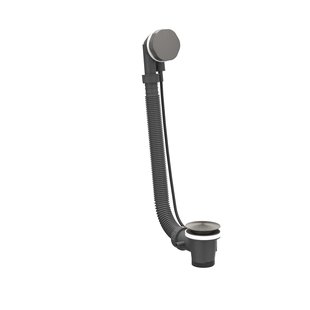 Badoverloopset IVY Geborsteld Metal Black PVD