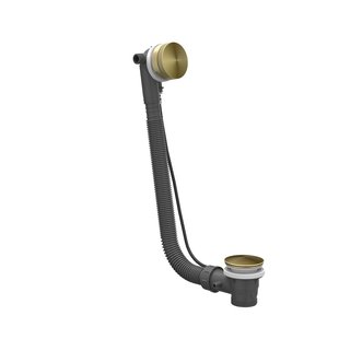 Badoverloopset IVY RVS316 Geborsteld Mat Goud PVD