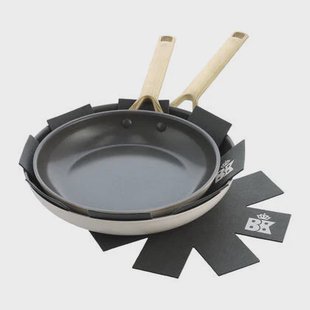 BK Sublime Koekenpannenset Ø 24 cm + Ø 28 cm - Crème