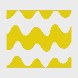 Marimekko Lokki servet 33x33 cm 20-pack Yellow