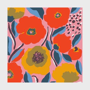 Marimekko Rosarium servet 33x33 cm 20-pack Pink