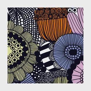 Marimekko Siirtolapuutarha servet 33x33 cm 20-pack Pink-Lilac