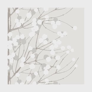 Marimekko Lumimarja servet 33x33 cm 20-pack White
