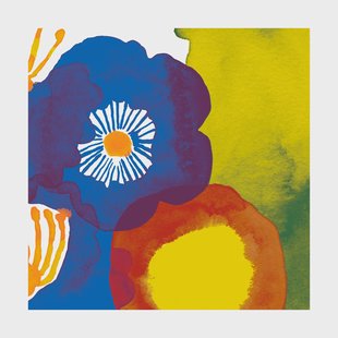 Marimekko Juhannustaika servet 33x33 cm 20-pack Blue-yellow-red