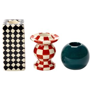 Serax Les Objets Mouleversants By Wouters&amp;Hendrix Kandelaar Set Van 3