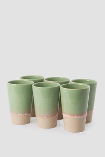 Multicolour latte mokken