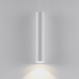 Deko-Light Hanglamp CAN, wit, hoogte 35 cm, Ø 6 cm, metaal, GU10