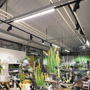 Deko-Light LED track lamp LINEAR PRO zwart 930 60 cm 3-circuit DALI