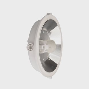 Deko-Light Sotano Retro vochtbestendige lamp, wit, Ø 18 cm, kunststof IP44