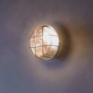 Deko-Light Sotano Retro vochtbestendige lamp, grijs, Ø 18 cm, kunststof IP44