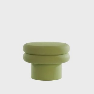 Light & Living Bijzettafel Satia - Mintgroen - Ø45cm