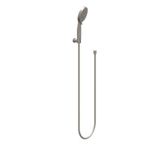 Handdoucheset IVY Set Bestaande Uit Doucheslang 150 cm, Wandhouder En Handdouche 3-Standen Geborsteld Nickel PVD