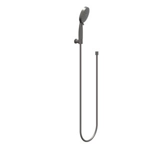 Handdoucheset IVY Set Bestaande Uit Doucheslang 150 cm, Wandhouder En Handdouche 3-Standen Geborsteld Metal Black PVD