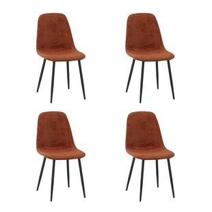 Set van 4 eetkamerstoelen Roxy chenille | NADUVI Collection Set van 4 eetkamerstoelen Roxy chenille | NADUVI Collection