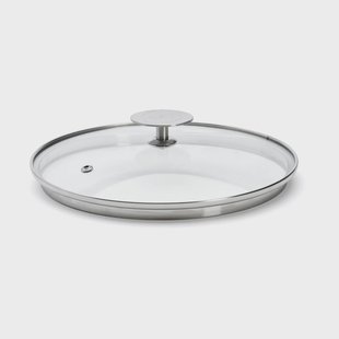De Buyer Alchimy glazen deksel diepe ring Ø20 cm