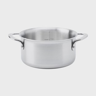 De Buyer Alchimy kookpan zonder deksel roestvrij staal Ø16 cm