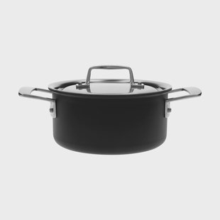 Demeyere Demeyere Black 5 kookpan 5-ply roestvrij staal 2,2 L