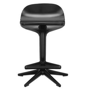 Kartell Spoon Barkruk Zwart Kartell Spoon Barkruk Zwart