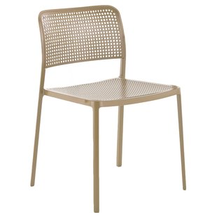 Kartell Audrey Tuinstoel Beige Met Beige Frame