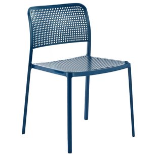Kartell Audrey Tuinstoel Blauw Met Blauw Frame