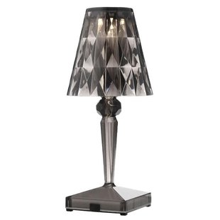 Kartell Battery Tafellamp LED Oplaadbaar Smoke