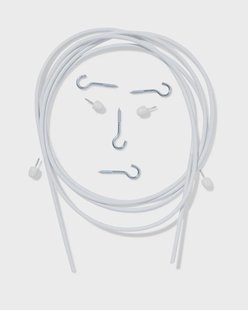 HEMA Gordijnenset spiraal 2.5m (wit)