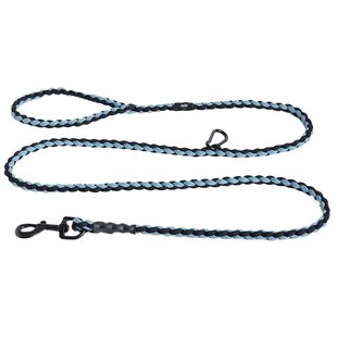 Hay Dogs Hondenriem Braided Verstelbaar M/L Blue/Black