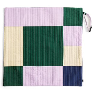 Hay Dogs Honden Reisdeken 80x80 Gewatteerd Lavender/Green/Blue