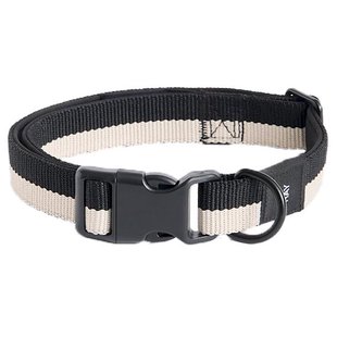 Hay Dogs Halsband M/L Black/White