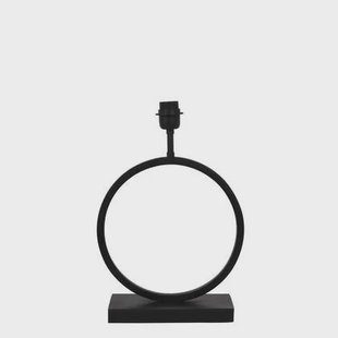 Light & Living Tafellamp Liva|Livigno - Zwart|Zwart - Ø35x64cm