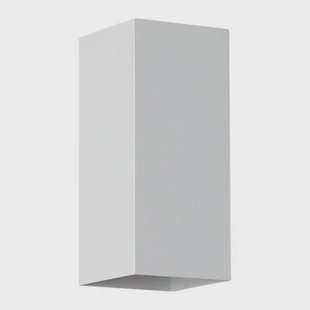 Searchlight Wall Wandlamp Vierkant - H 15,4 cm - Wit