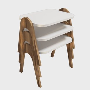 Bijzettafel Paris set van 3 | Kalune Design